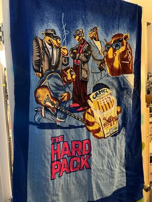 1990s Camel Presents The Hard Pack Beach Towel