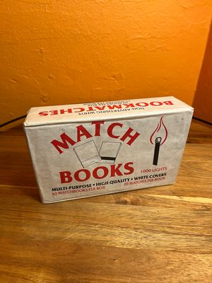 Blank Matchbook 50 Pack