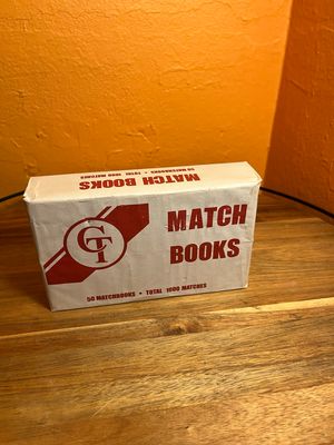 CT Blank Matchbook Pack