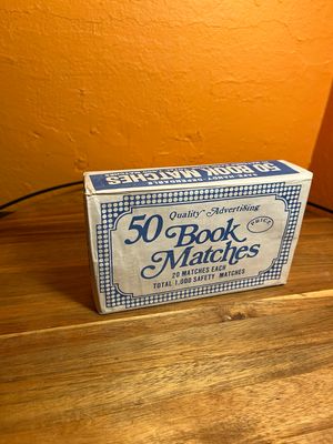 Quality Advertising Blank Matchbook Pack