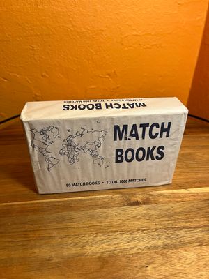 Global Match Blank Matchbook Pack