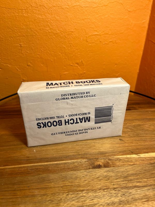 Global Match Blank Matchbook Pack