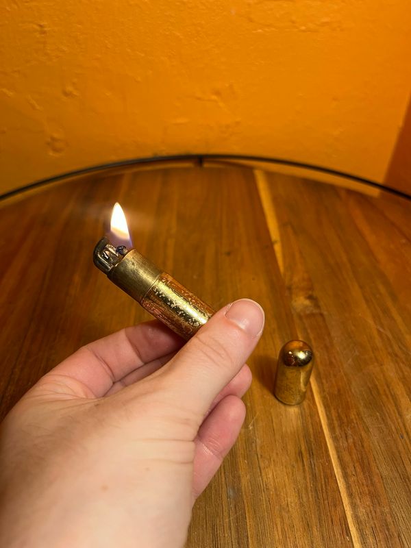 Possible Trench Jet Flame Capsule Lighter