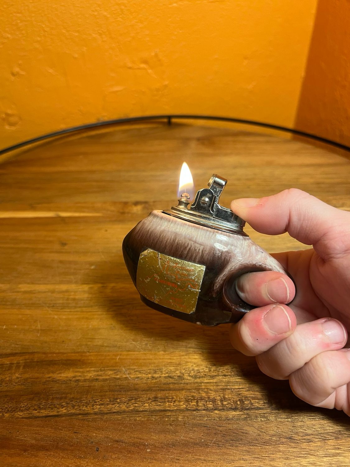 Clarksburg WV Souvenir Table Lighter