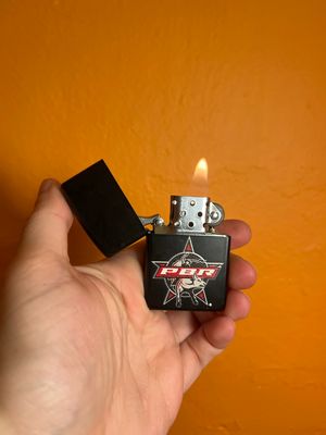 PBR Professional Bull Riders Flip Top Lighter