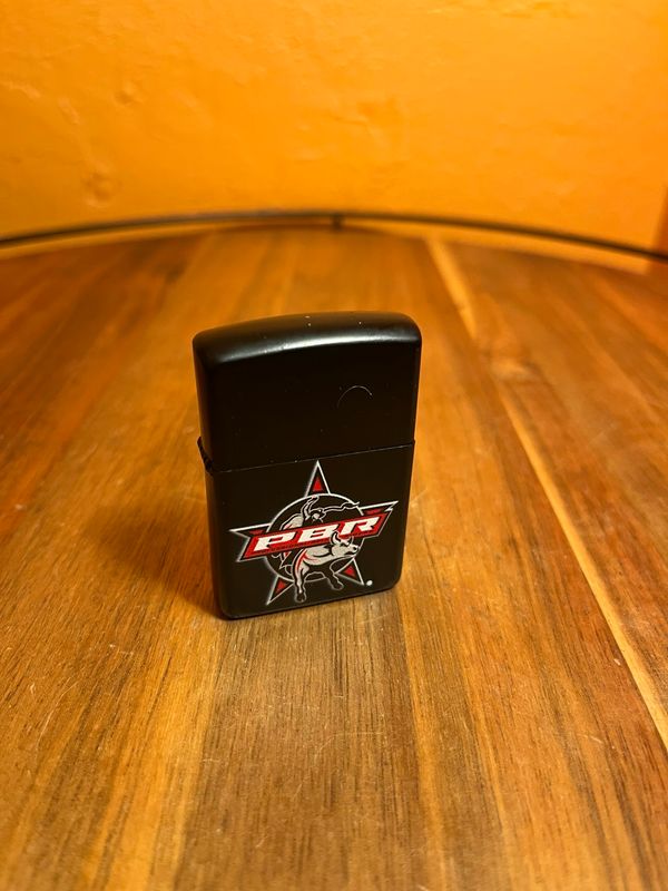 PBR Professional Bull Riders Flip Top Lighter