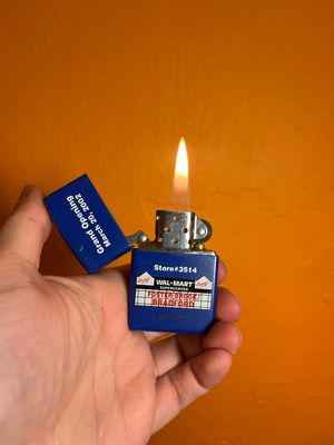 2001 Foster Brook Bradford Walmart Grand Opening Zippo Lighter
