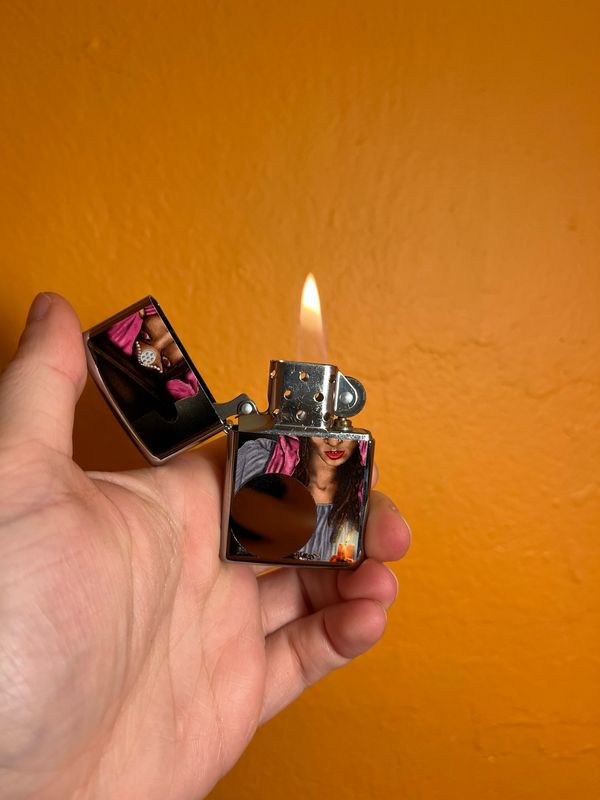 2014 Stereotypical Fortune Teller Reflective Ball Zippo Lighter