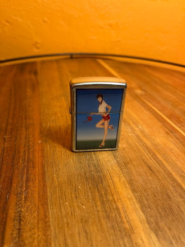 2003 Watering Can Pinup Sealed Unstruck Zippo Lighter