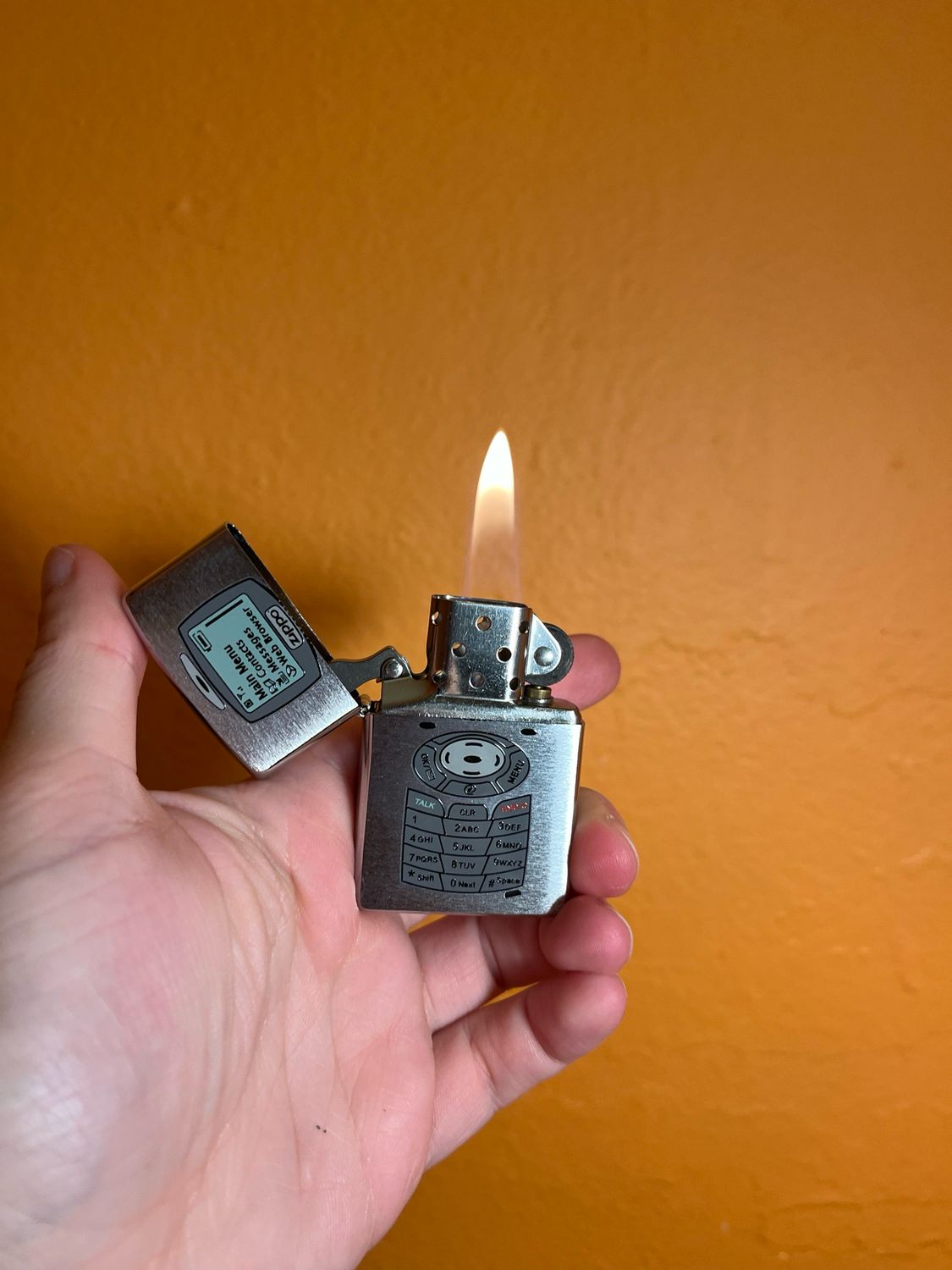 2003 Cell Phone Pad Zippo Lighter