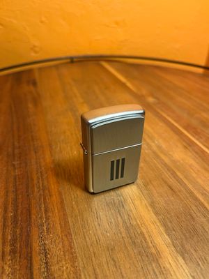 2002 III Heavy Metal Panel Zippo Lighter