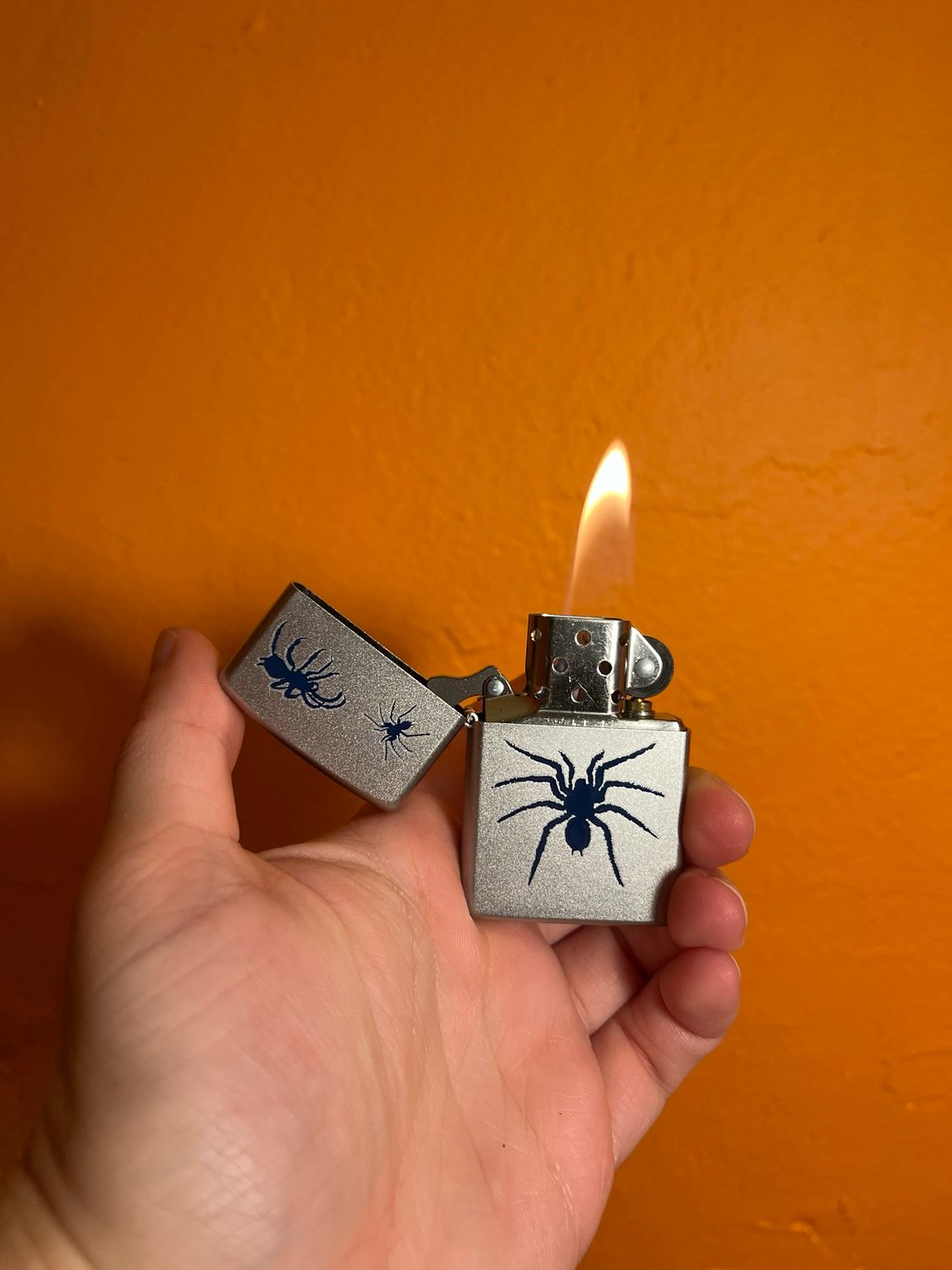 2003 Spider Lover Zippo Lighter