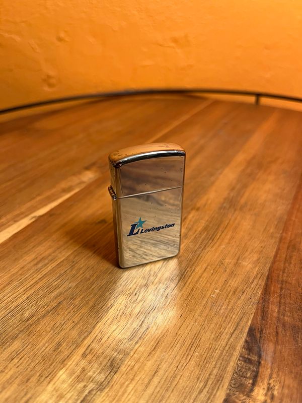 1981 Levingston Zippo Slim Lighter