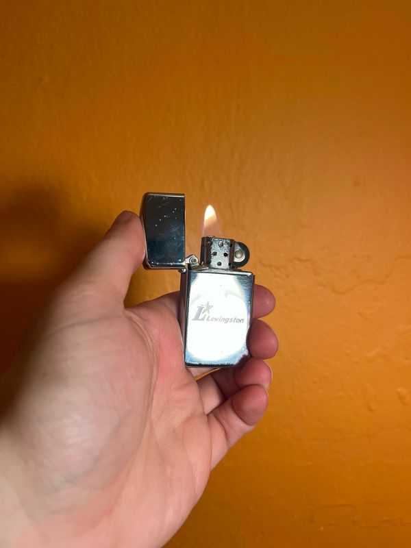 1981 Levingston Zippo Slim Lighter