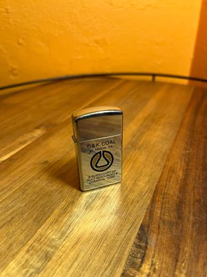 1979 C&amp;K Coal Clarion PA Zippo Slim Lighter