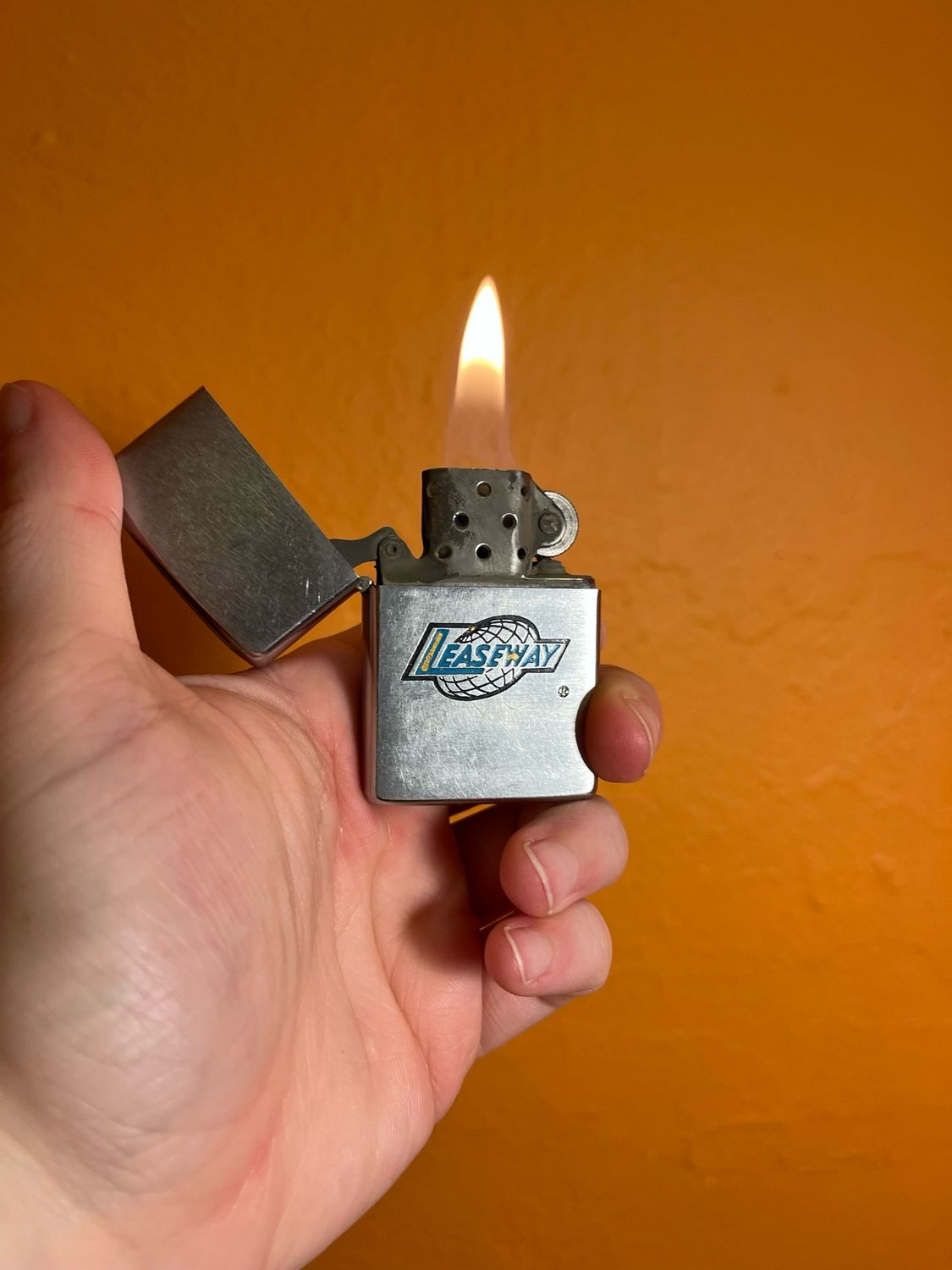 1958 Leaseway Zippo Lighter