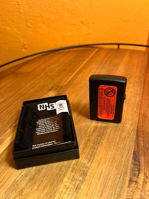 2024 UV Reactive NHS Santa Cruz Sealed Unstruck Zippo Lighter