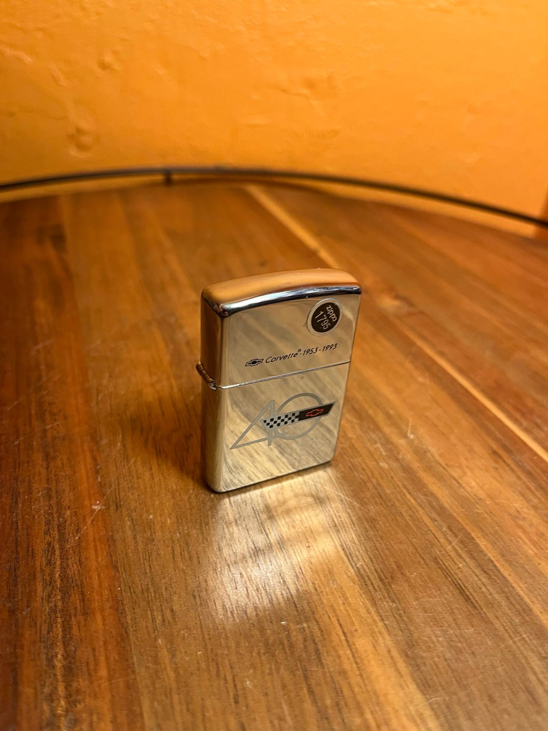 1993 Corvette 1953-93 40 Years Unstruck Zippo Lighter