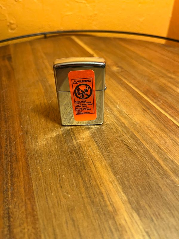 1993 1986 Corvette Sealed Unstruck Zippo Lighter