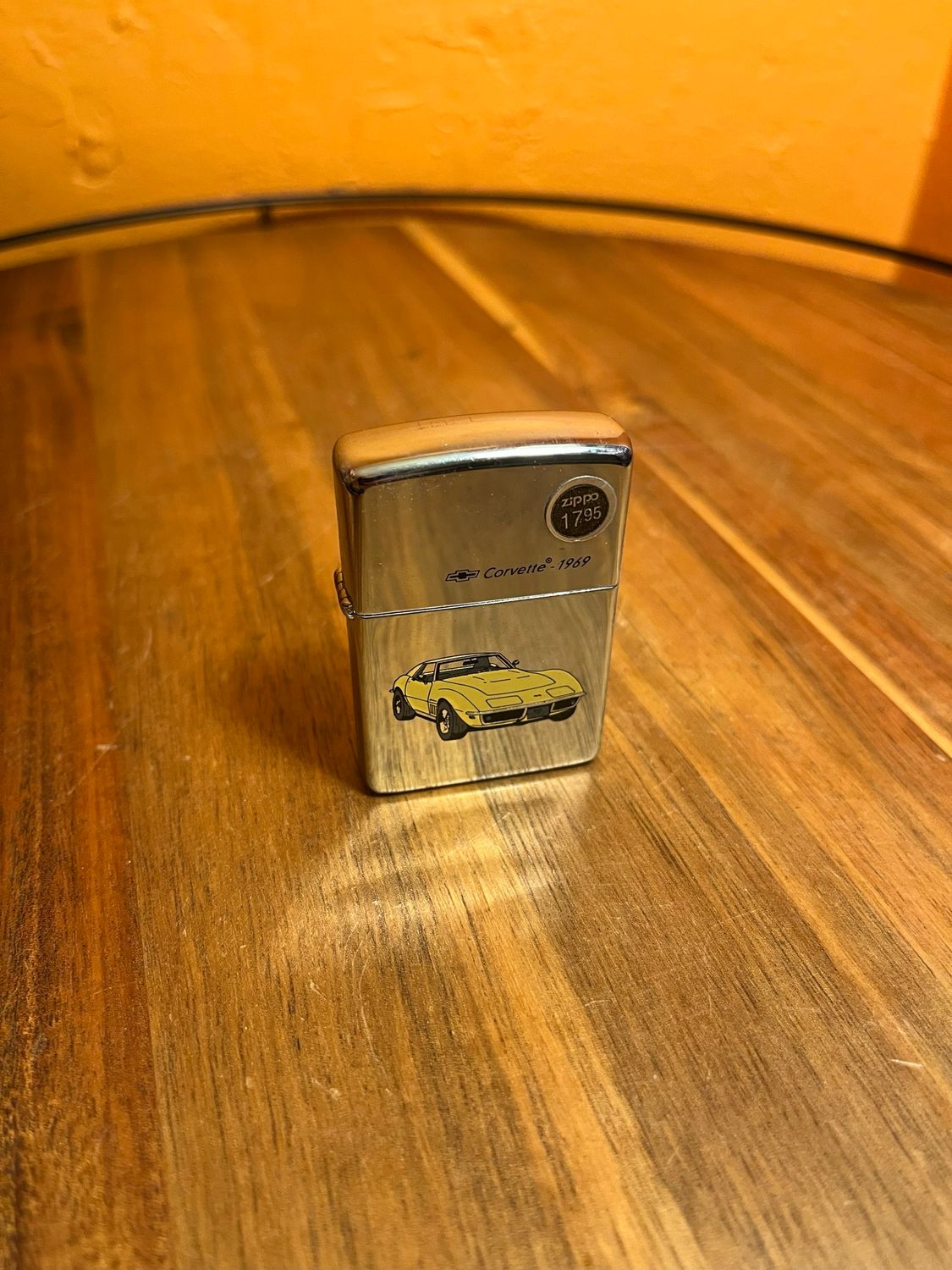 1993 1969 Corvette Sealed Unstruck Zippo Lighter