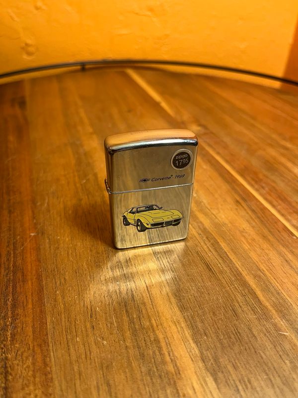 1993 1969 Corvette Sealed Unstruck Zippo Lighter