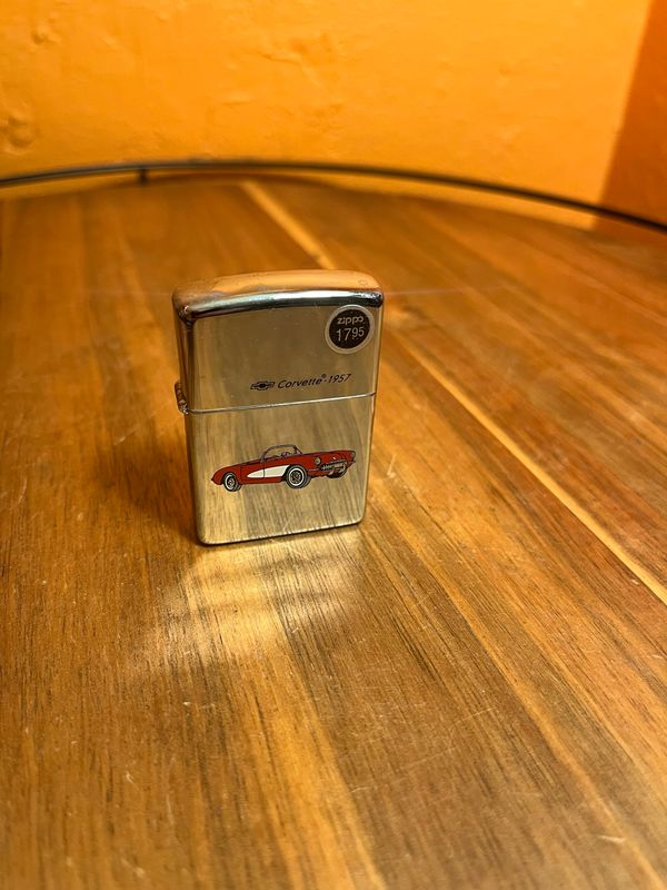 1993 1957 Corvette Sealed Unstruck Zippo Lighter