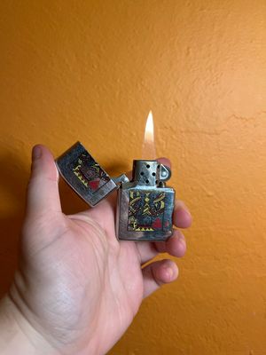 1994 Customized ‘Roman’ King Of Hearts Zippo Lighter