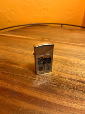 1966 Gold Bond Zippo Slim Lighter