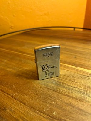 1995 1-800-Branded Bull Zippo Lighter