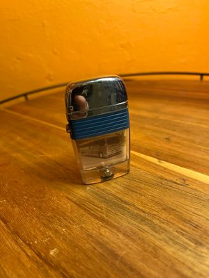 Greyhound Bus Scripto Lighter