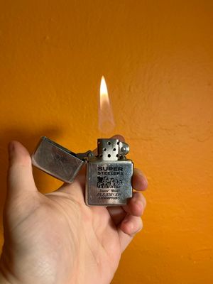 1979 Super Steelers Super Bowl Champions Zippo Lighter