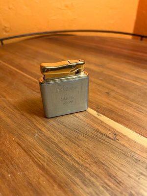 Customized ‘JT Darlene &amp; Ellen 1974’ Powder Blue West German Colibri Lighter