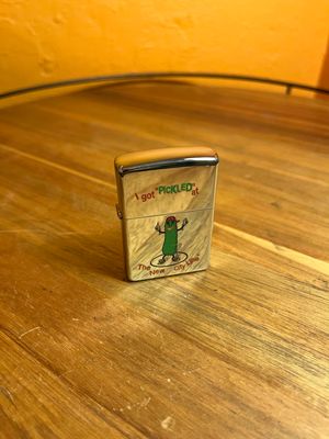 2000 I Got Pickled At The New City Line Zippo Lighter