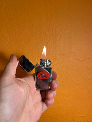 1971 Dr Pepper Zippo Slim Lighter