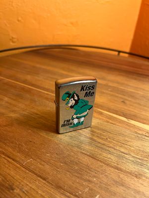2008 Kiss Me I’m Irish Leprechaun Zippo Lighter