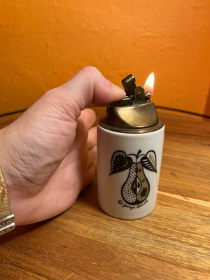 Georges Briard Art Sample Table Lighter