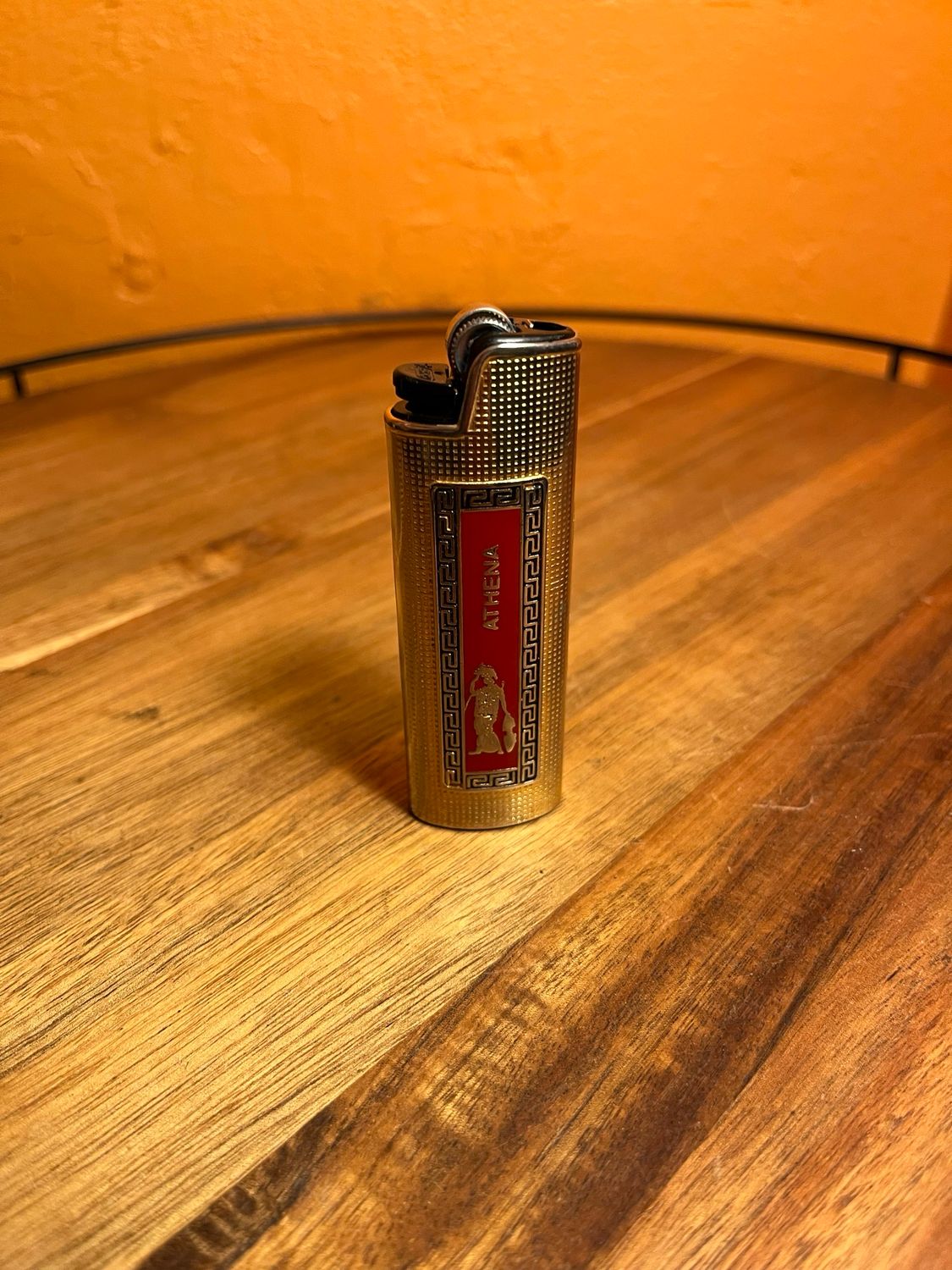Athena Greece Souvenir BIC Lighter Cover Sleeve