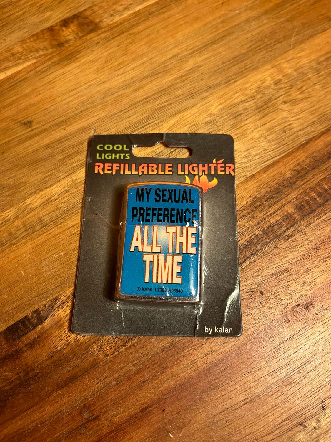 My Sexual Preference Is All The Time Humor Flip Top Lighter