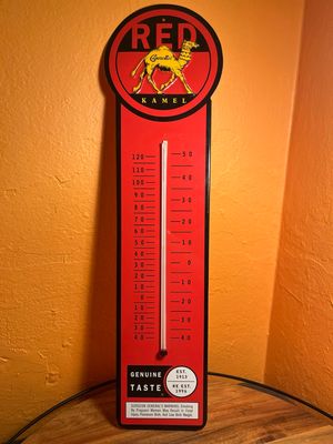 Red Kamel Cigarettes Thermometer