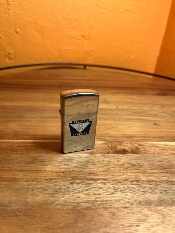1964 Rockwell Standard Zippo Slim Lighter