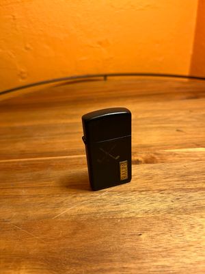 1992 Customized ‘Ralph’ Black Golfer Zippo Slim Lighter