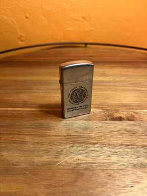 1968 Woodmen Of The World Life Insurance Zippo Slim Lighter