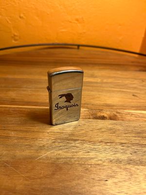 1956-57 Iroquois Indigenous Pride Zippo Slim Lighter