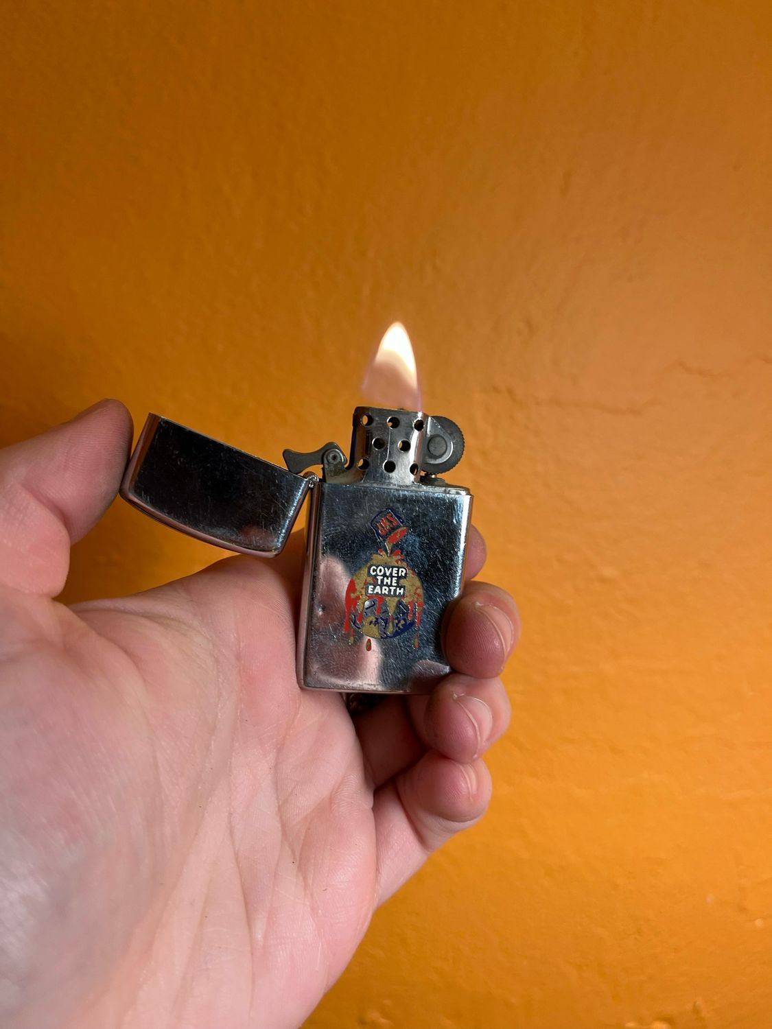 1972 Sherman Williams Paints Zippo Slim Lighter