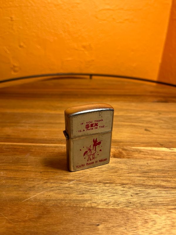 Pain In The Ass Crass Humor Flip Top Lighter