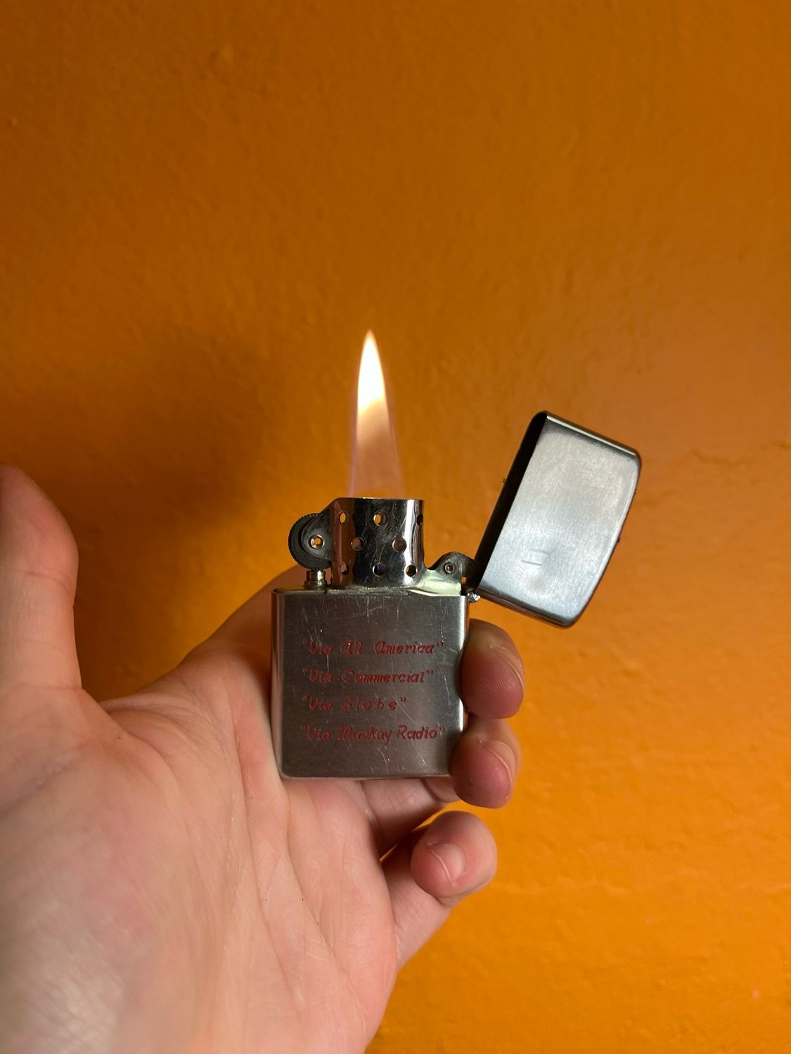 MacKay Radio Flip Top Lighter