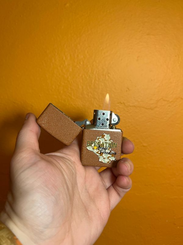 2005 Operation Iraqi Freedom Zippo Lighter