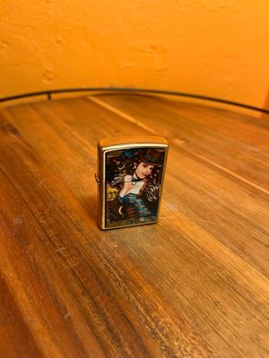 2012 Steampunk Pinup Girl Zippo Lighter