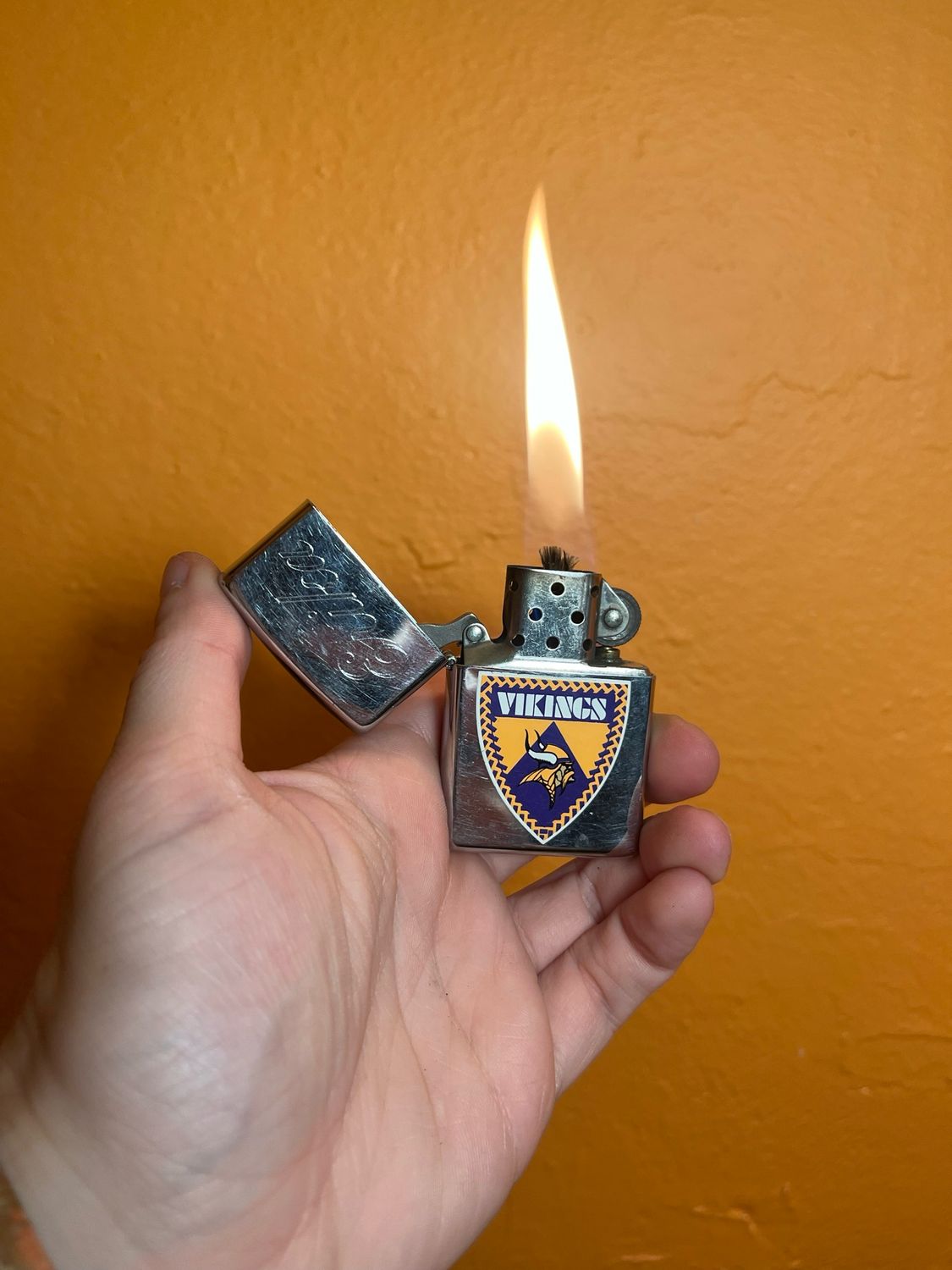 2004 Customized ‘Erika’ Minnesota Vikings Zippo Lighter