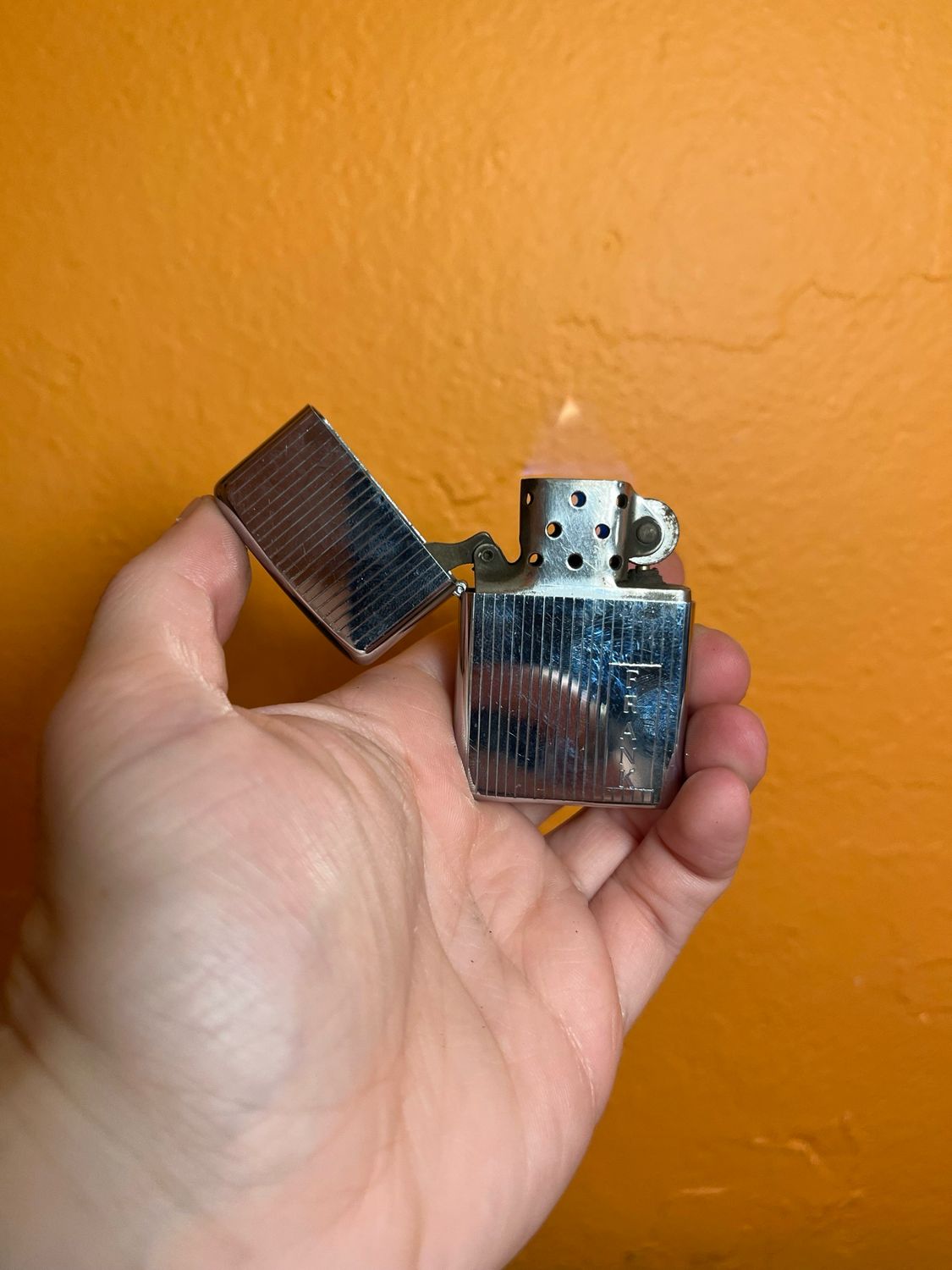 1976 Customized ‘Frank’ Zippo Lighter